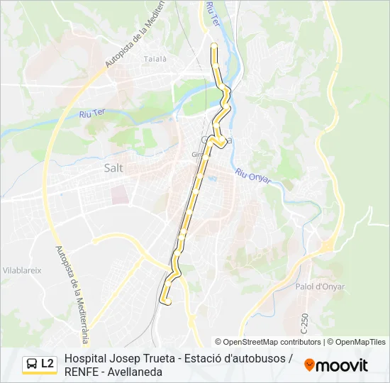 L2 Bus Line Map