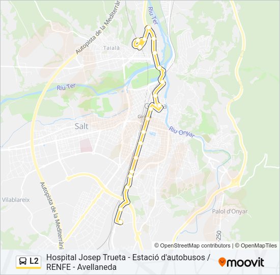 L2 Bus Line Map