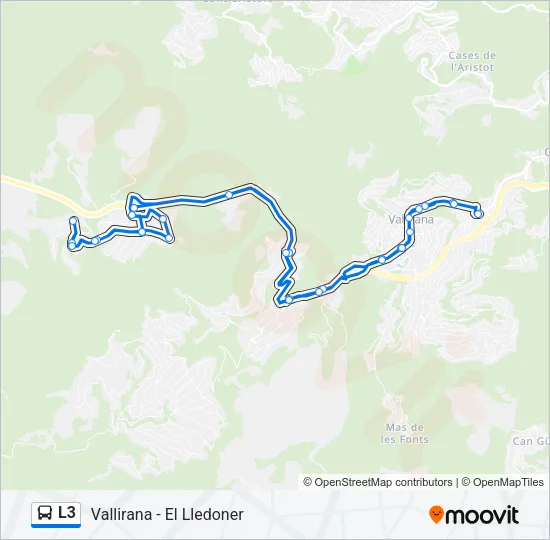 L3 Bus Line Map
