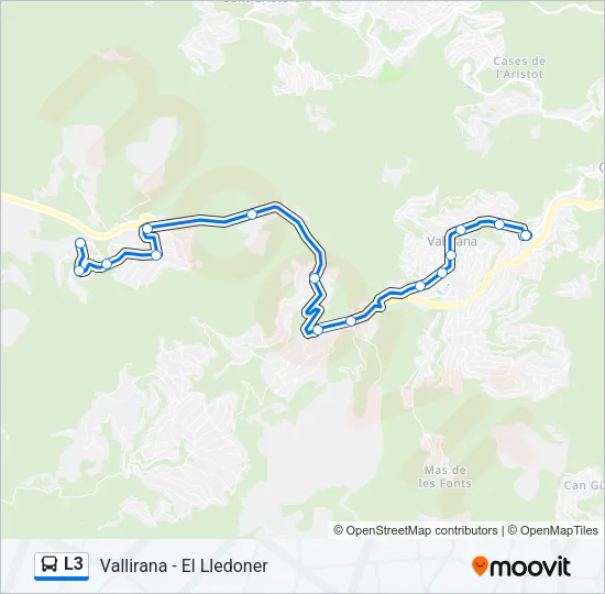 L3 Bus Line Map