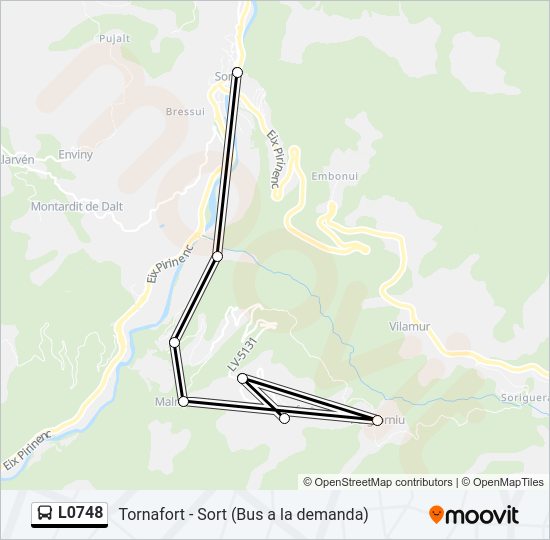 Mapa de L0748 de 