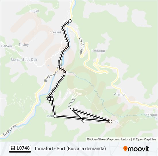Mapa de L0748 de 