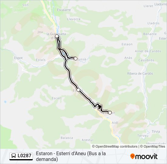 Mapa de L0287 de 