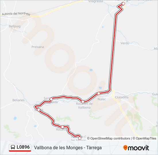 Mapa de L0896 de 