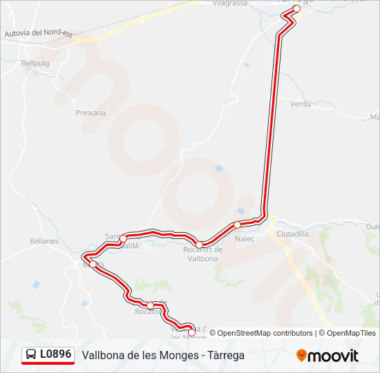 L0896  Line Map