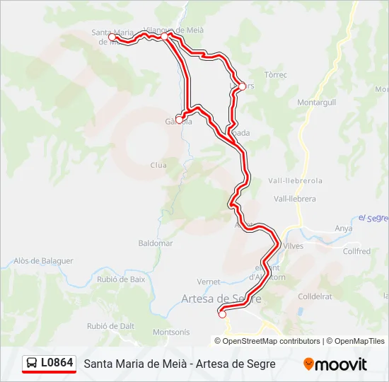 L0864  Line Map