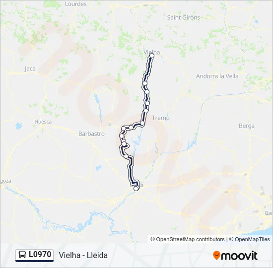 L0970 Bus Line Map