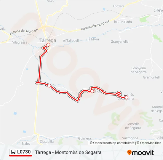L0730  Line Map