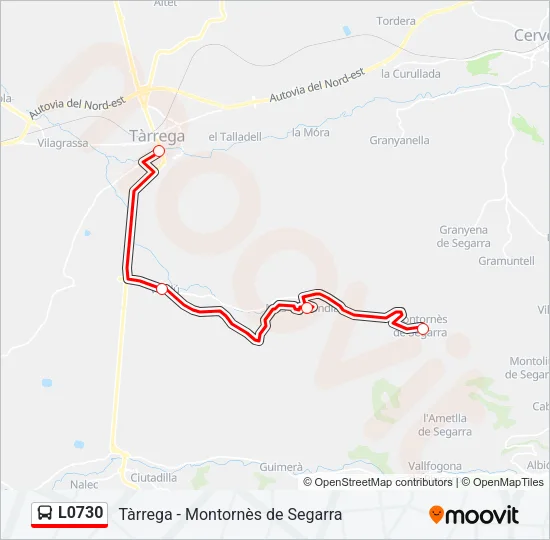 L0730  Line Map