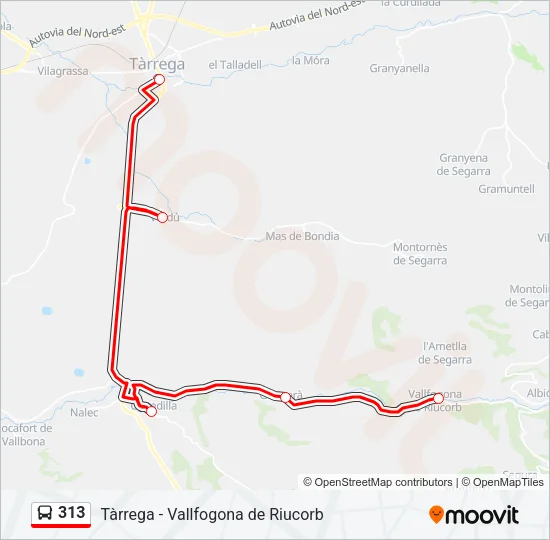 313  Line Map