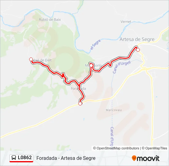 L0862  Line Map