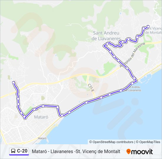 C-20  Line Map