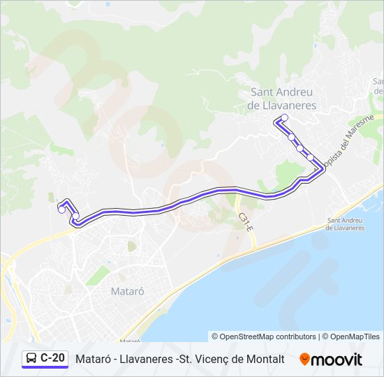 C-20  Line Map