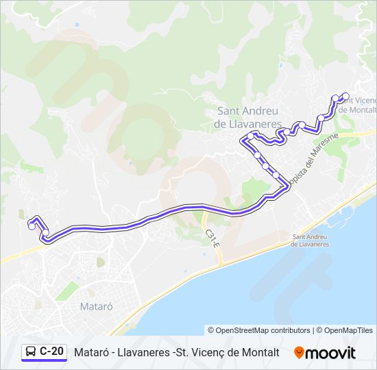 C-20  Line Map