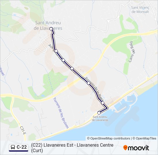 C-22  Line Map