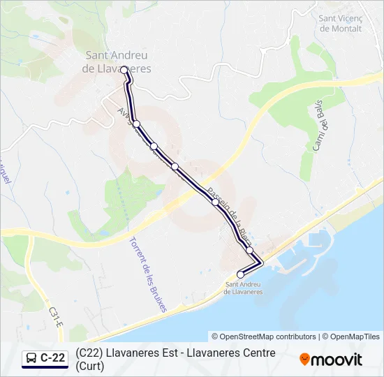 C-22  Line Map