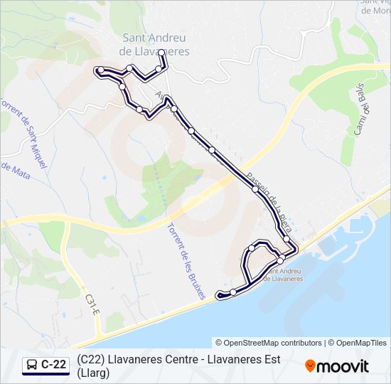 C-22  Line Map
