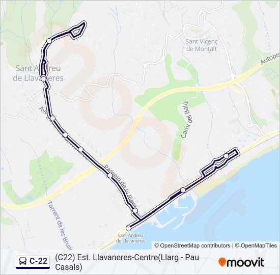 C-22  Line Map