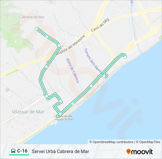 C-16  Line Map