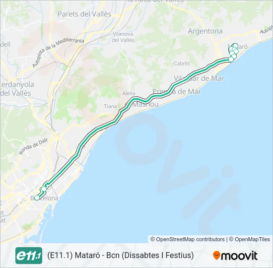 E11.1  Line Map