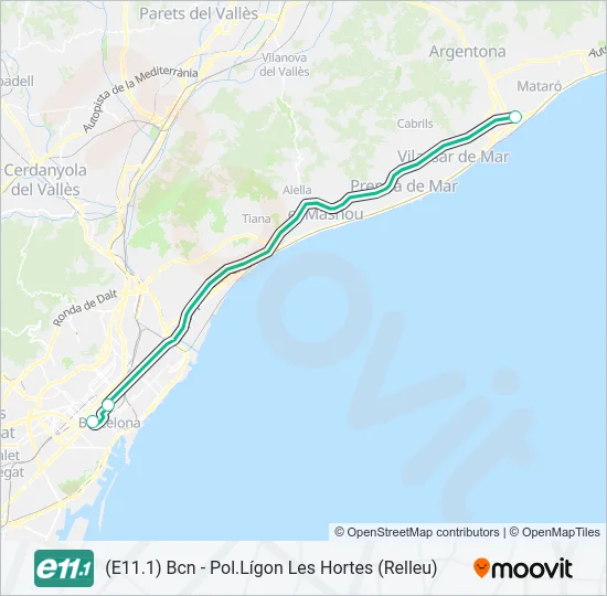 E11.1  Line Map