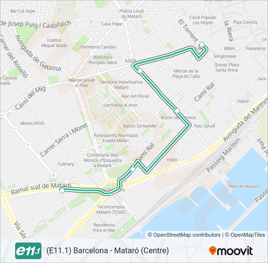 E11.1  Line Map