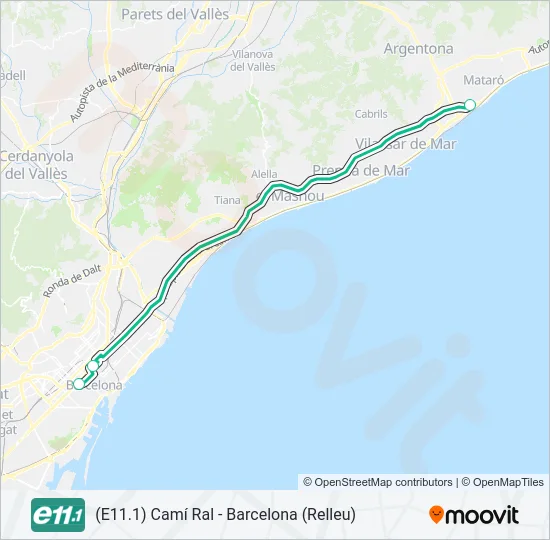 E11.1  Line Map