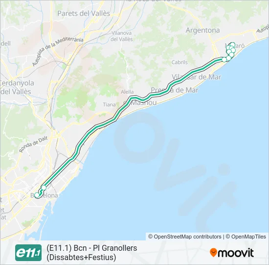 E11.1  Line Map