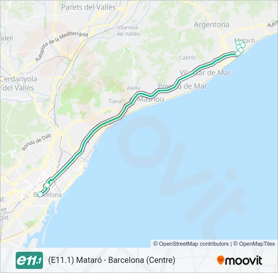 E11.1  Line Map