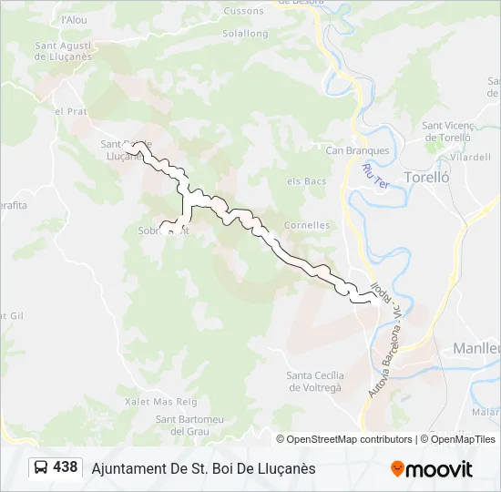 438  Line Map