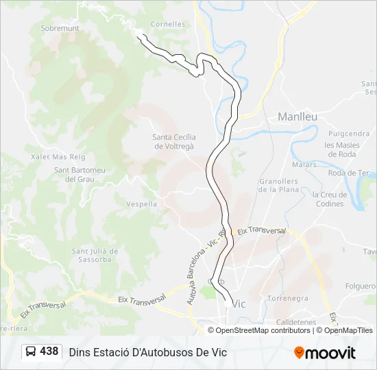438  Line Map