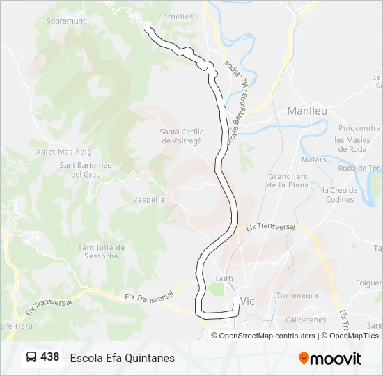 438  Line Map