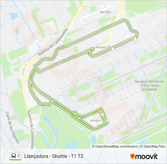 ✈ Bus Line Map