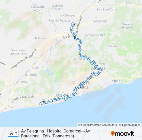 + Bus Line Map
