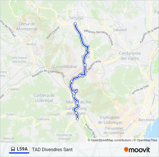L59A  Line Map