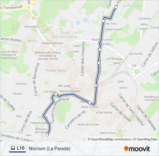 L10  Line Map
