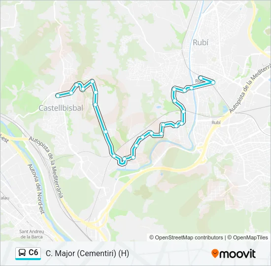 C6  Line Map