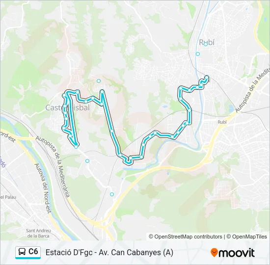 C6  Line Map