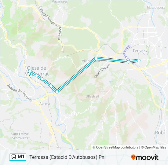 M1  Line Map