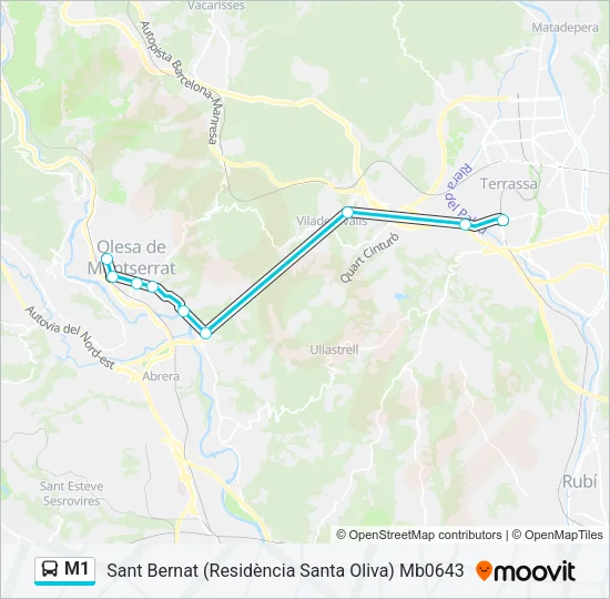 M1  Line Map