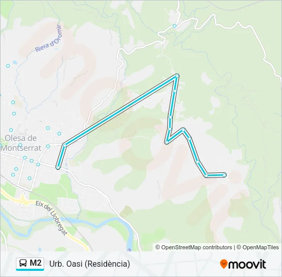 M2  Line Map