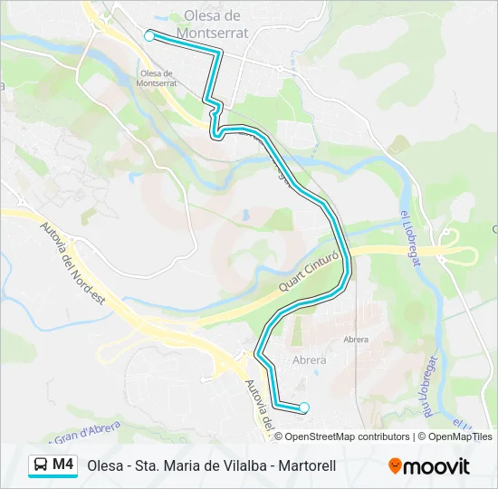 M4  Line Map