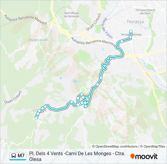 M7  Line Map