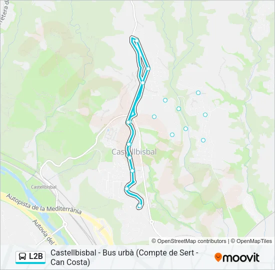L2B  Line Map