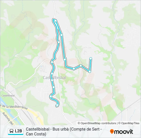 L2B  Line Map