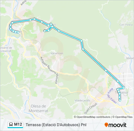 M12  Line Map