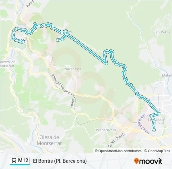 M12  Line Map