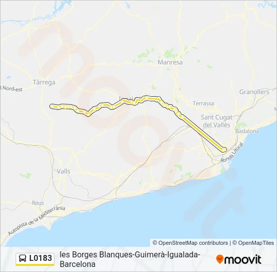 L0183 Bus Line Map