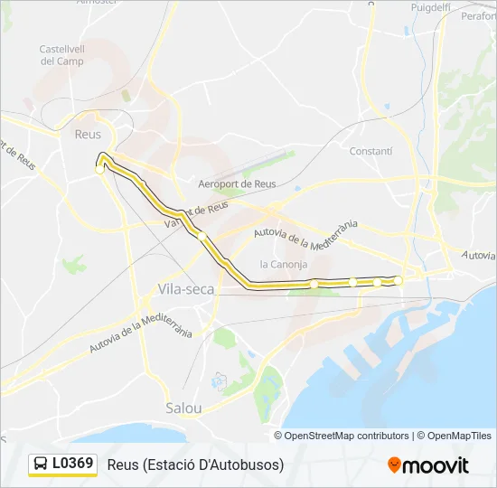 L0369 Bus Line Map