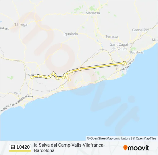 L0420 Bus Line Map